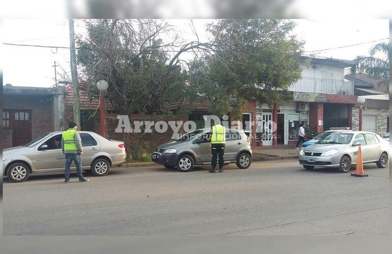 Imagen de Controles de tránsito en calle Juan B. Justo