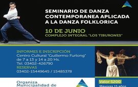 Imagen de Seminario de danza contempor&aacute;nea aplicada a la danza folkl&oacute;rica