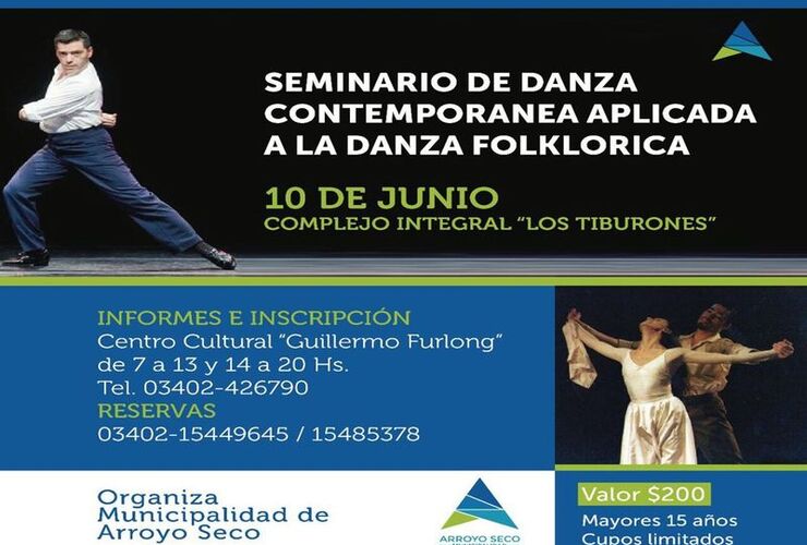 Imagen de Seminario de danza contemporánea aplicada a la danza folklórica