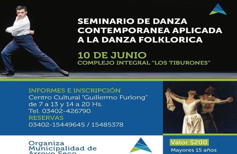 Imagen de Seminario de danza contemporánea aplicada a la danza folklórica