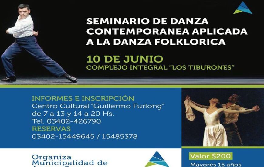 Imagen de Seminario de danza contempor&aacute;nea aplicada a la danza folkl&oacute;rica