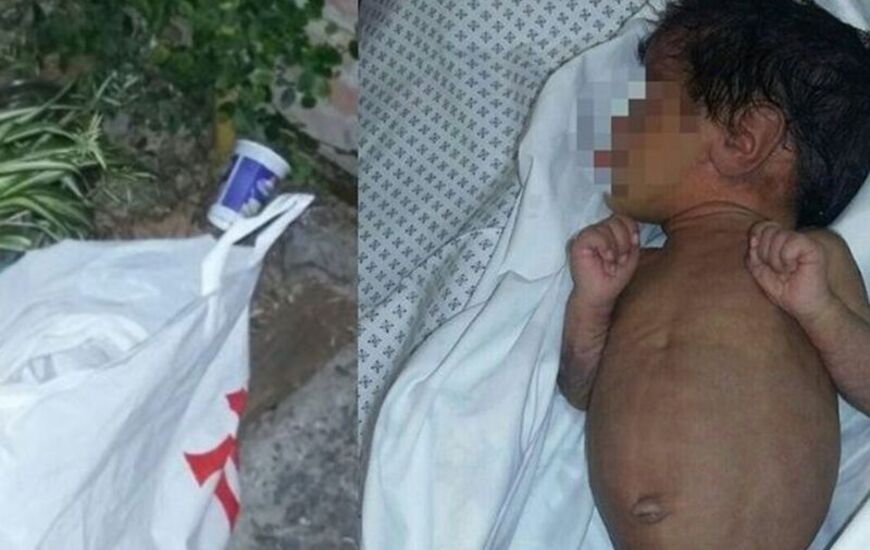 El beb&eacute; naci&oacute; prematuro y pes&oacute; dos kilos, seg&uacute;n los primeros estudios m&eacute;dicos. Foto: Minuto Uno