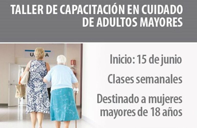 Imagen de Taller de Capacitaci&oacute;n en Cuidado de Adultos Mayores