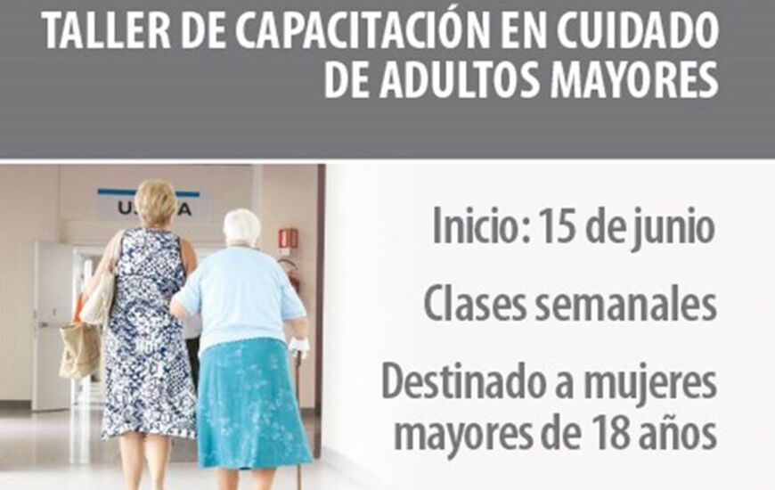 Imagen de Taller de Capacitaci&oacute;n en Cuidado de Adultos Mayores