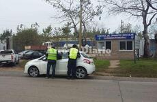 Puesto de Control de camiones. Está ubicado en el acceso a autopista.