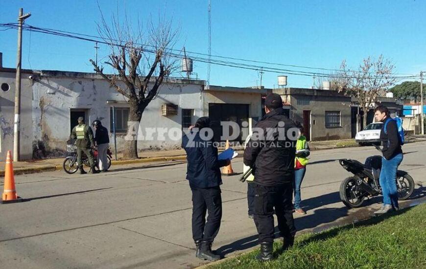 Otra vez. Nuevamente vuelven a montar operativos en junto Tránsito y las fuerzas con asiento en la localidad.