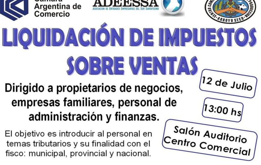 En el Centro. El curso se realiza en el Centro Comercial, Lisandro de la Torre 250.