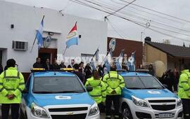 En simultáneo. El año pasado se realizó un acto conjunto para presentar a Tránsito y Convivencia Ciudadana; y la refacción de la subcomisaría 11.