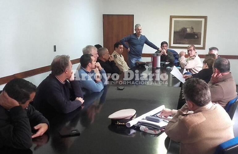 En la municipalidad. El encuentro se llev&oacute; a cabo en la Sala Posta de San Mart&iacute;n del Palacio Municipal