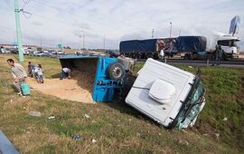 El choque ocurri&oacute; este viernes alrededor de las 11.Foto: Alan Monz&oacute;n/Rosario3.com