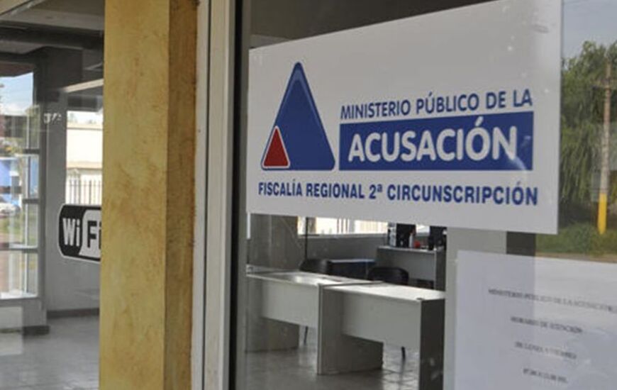 Interviene en la investigación la Fiscalía Regional 2ª Cisrcunscripción.