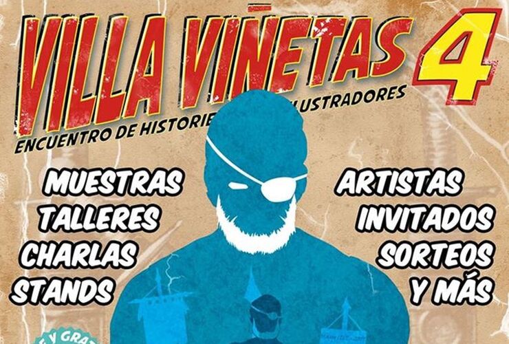 Imagen de "Villa Viñetas", Encuentro de historietistas e ilustradores