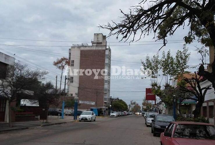 Zona centro. El centro de Arroyo Seco, San Martín y Lisandro de la Torre.