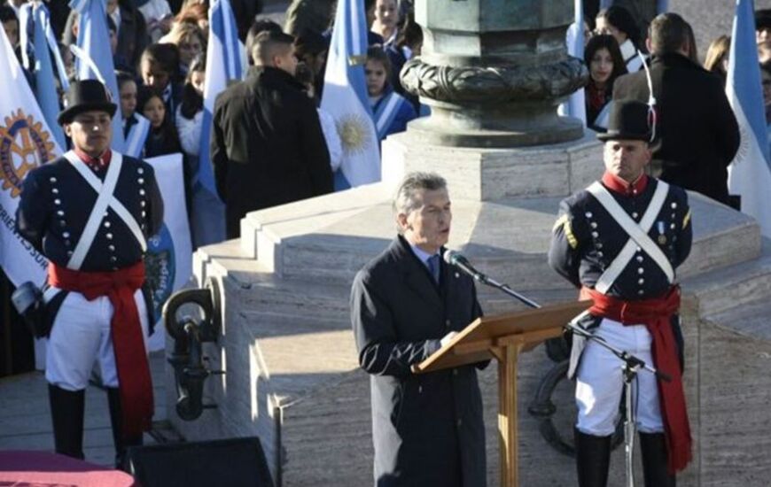 Imagen de Macri: "Belgrano es una fuente de inspiraci&oacute;n para este momento de cambio en Argentina"