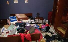 En el cuarto. Los ahorros del matrimonio estaban guardados en el placard de una de las habitaciones de la casa