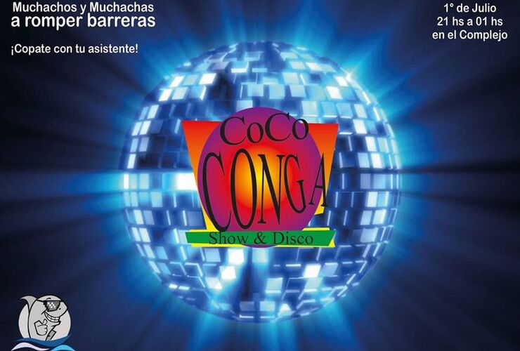 Imagen de Este próximo sábado Coco Conga