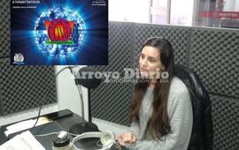 En la radio. Leonela Gaudio estuvo este miércoles en "La Hora Municipal" en representación del grupo invitando a la comunidad al evento.