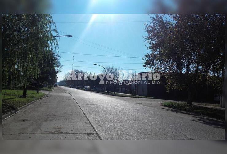 Zona norte. El episodio sucedió hoy en las inmediaciones de San Martín y Sargento Cabral.