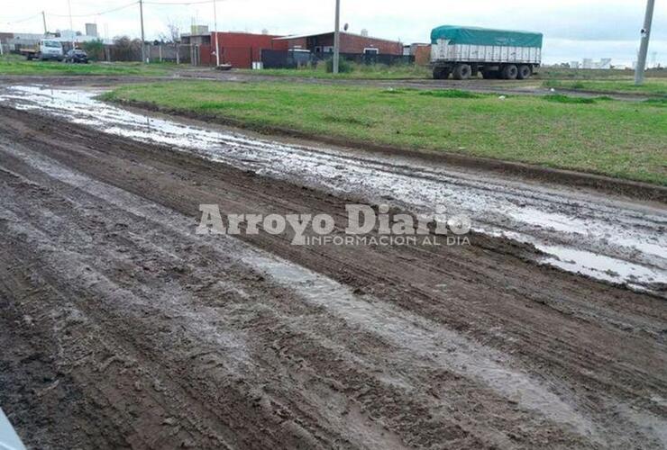 Sobre la imagen. La foto fue tomada esta semana y corresponden al Barrio Vientos de Arroyo.
