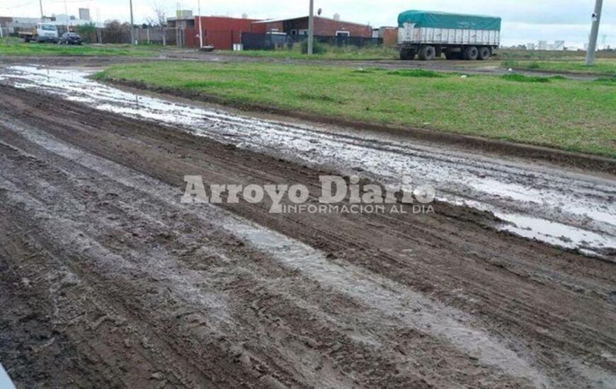 Sobre la imagen. La foto fue tomada esta semana y corresponden al Barrio Vientos de Arroyo.