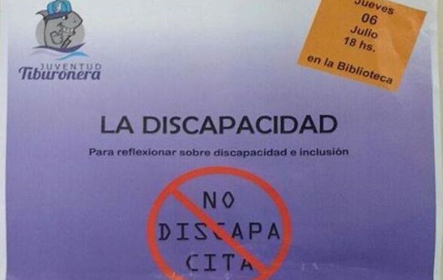 Imagen de Charla y proyecci&oacute;n de video �La Discapacidad No Discapacita�