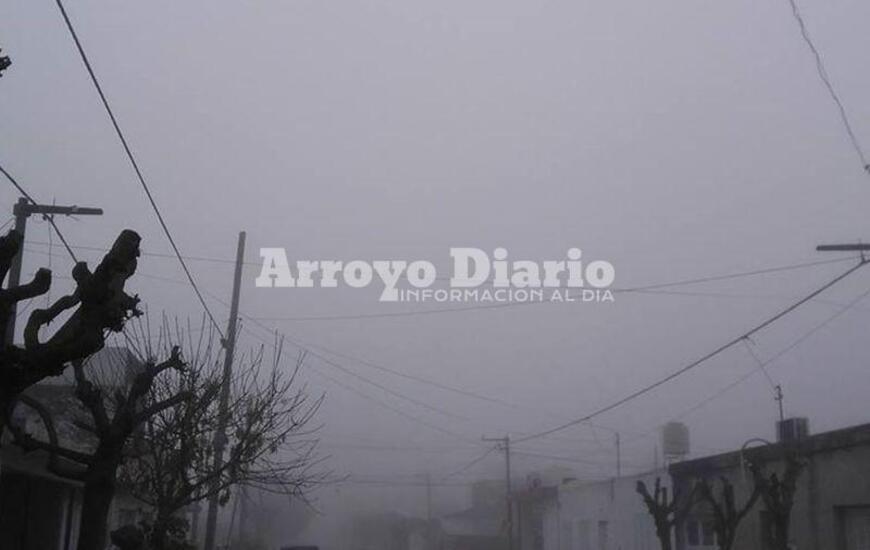 Imagen de Visibilidad reducida por bancos de niebla