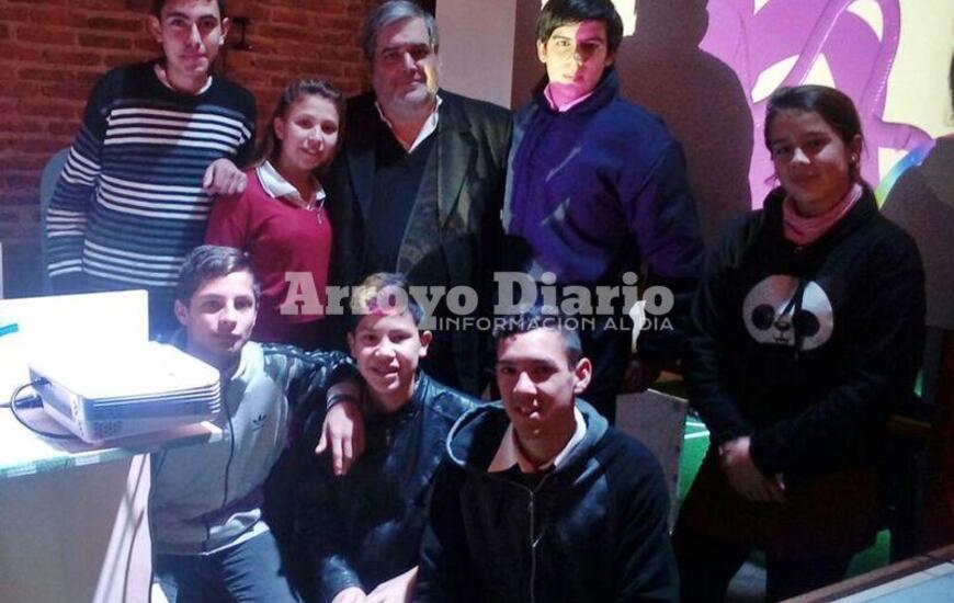 Imagen de Arroyo Seco con representantes en la muestra Plaza Digital en Villa Constitución