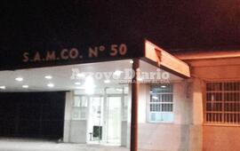Al hospital. El muchacho llegó sin vida al efector local.
