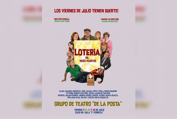 Imagen de El Grupo de Teatro Independiente De La Posta presenta: LOTERÍA