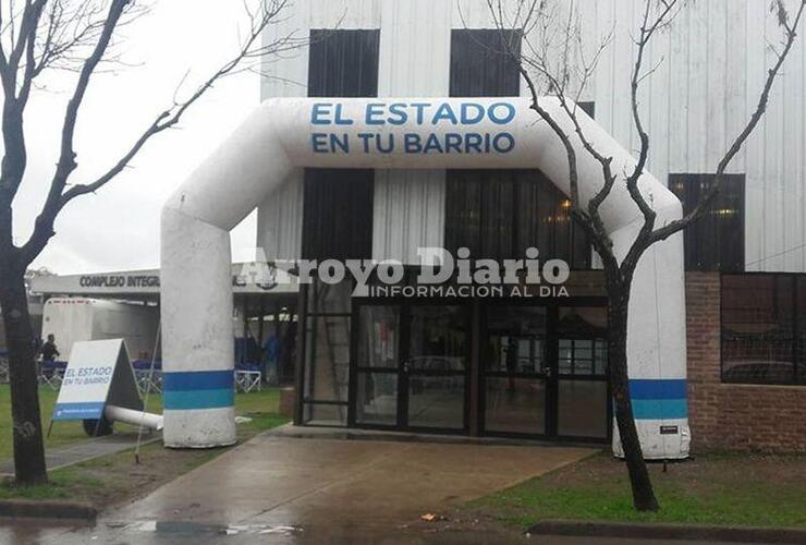 Preparativos en marcha. Hoy se trabajaba en el armado de lo que será el operativo que se extenderá toda la semana.