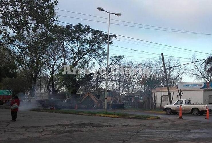 Imagen de Obras Públicas comenzó con trabajos en Independencia y Humberto Primo