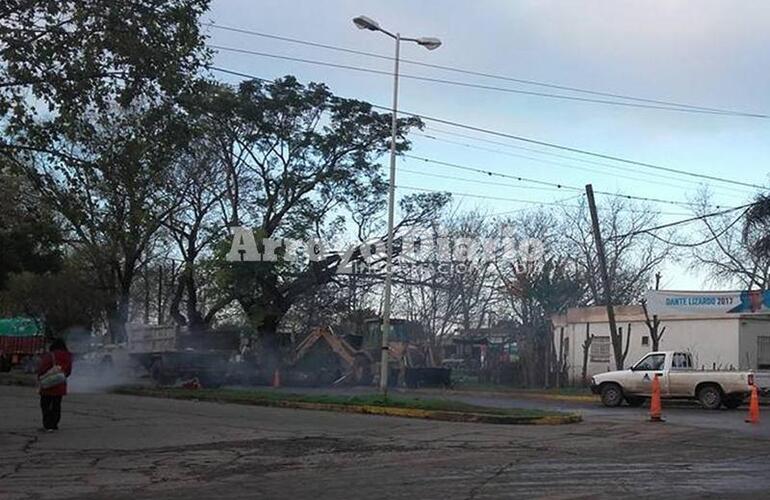 Imagen de Obras Públicas comenzó con trabajos en Independencia y Humberto Primo