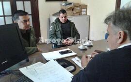 En la municipalidad. La reuni&oacute;n tuvo lugar en el despacho del Dr. Gabriel Oliv&eacute;. Foto: Gentileza Nicol&aacute;s Trabaina.