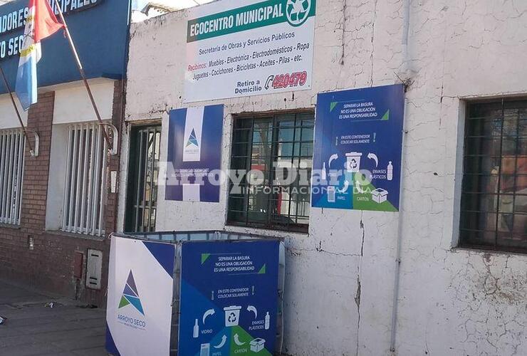 San Nicolás al 300. Las oficinas del Eco Centro están ubicadas al lado del SITRAM.