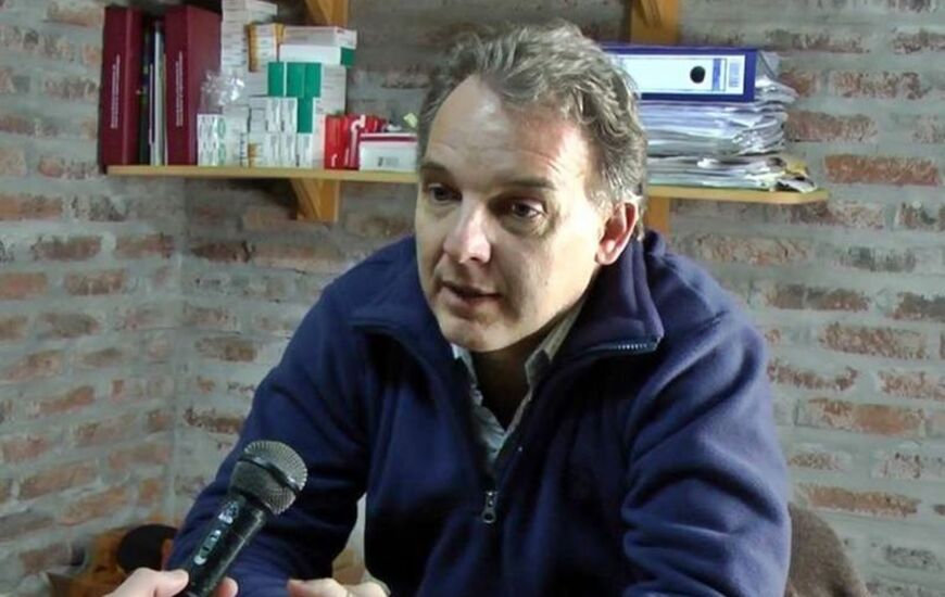Dr. Dami&aacute;n Cavallero, Secretario de Salud P&uacute;blica. Foto: Canal 2