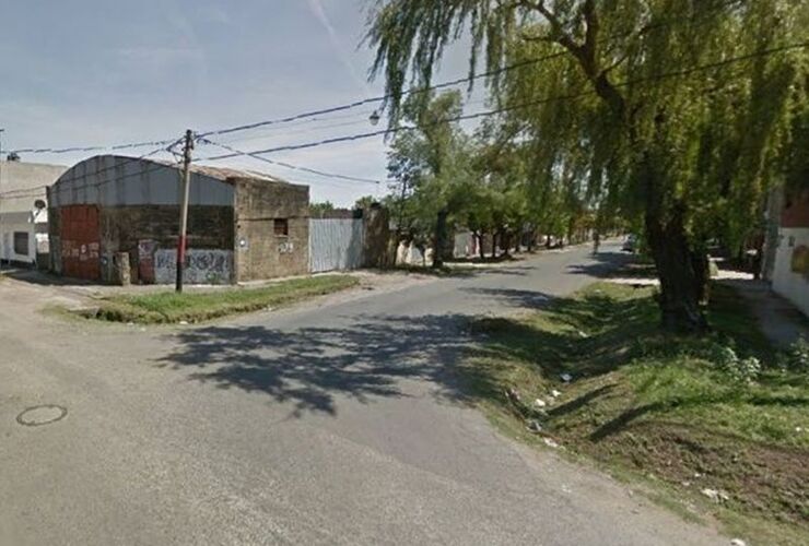 La esquina en la que fueron detenidos los ladrones. (Google Street View)