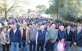 En el acto. Nuestro intendente Nizar Esper tambi&eacute;n particip&oacute; de este importante momento. Foto: Twitter