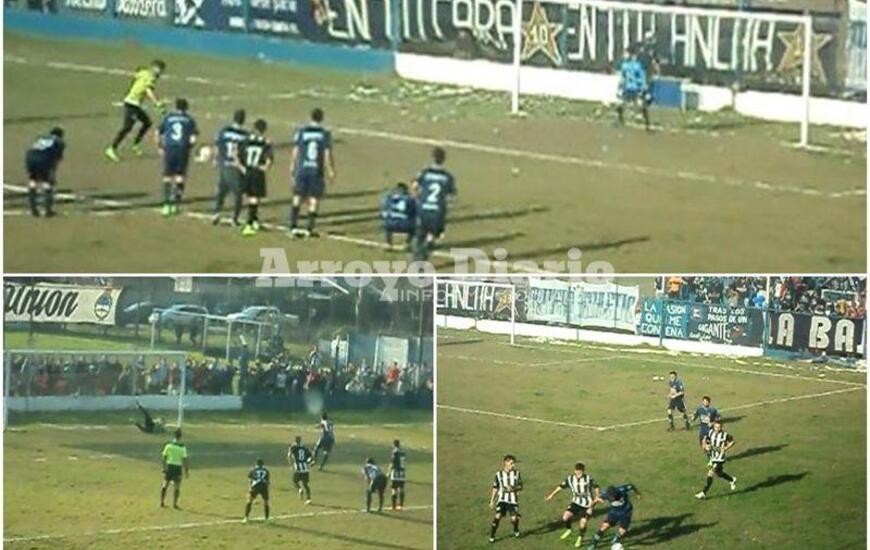 Gastón "La Chola Rigante", el dueño de la tarde en el "Gabino Machuca"