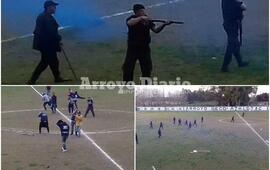 Imagen de Incidentes despu&eacute;s del partido Cl&aacute;sico