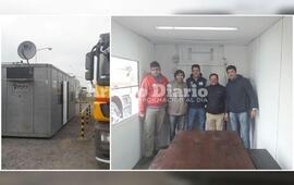 Imagen de Inauguraron sala de descanso y comedor para camioneros