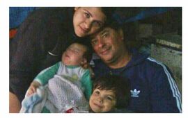 En la foto. La familia de General Lagos que recibir&aacute; a los sirios.