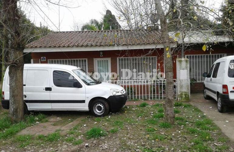 El lugar. Esta es la casa donde los ladrones robaron.