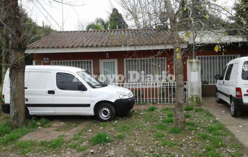 El lugar. Esta es la casa donde los ladrones robaron.