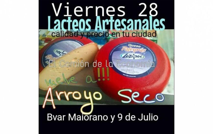 Imagen de El cami&oacute;n de L&aacute;cteos Artesanales vuelve a Arroyo Seco