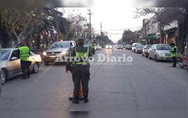 Imagen de Tránsito Municipal y Gendarmería Nacional en el centro
