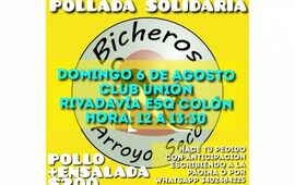 Imagen de Pollada Solidaria: organiza Bicheros de Arroyo Seco