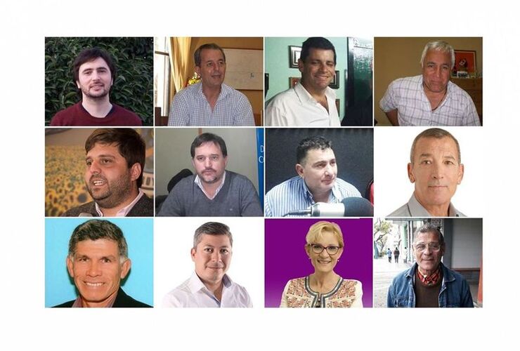 Todos. Estos son los 12 precandidatos que competirán en las internas del 13 de agosto.