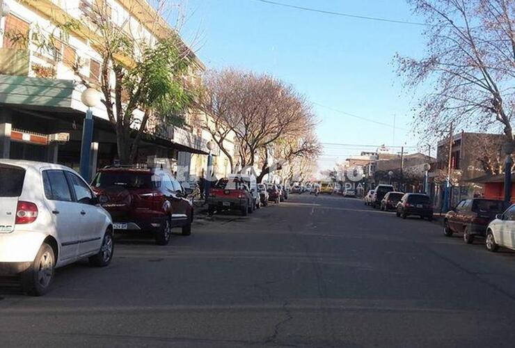 Zona centro. Desde temprano comenzaba a alumbrar el sol que se mantendrá todo el día.