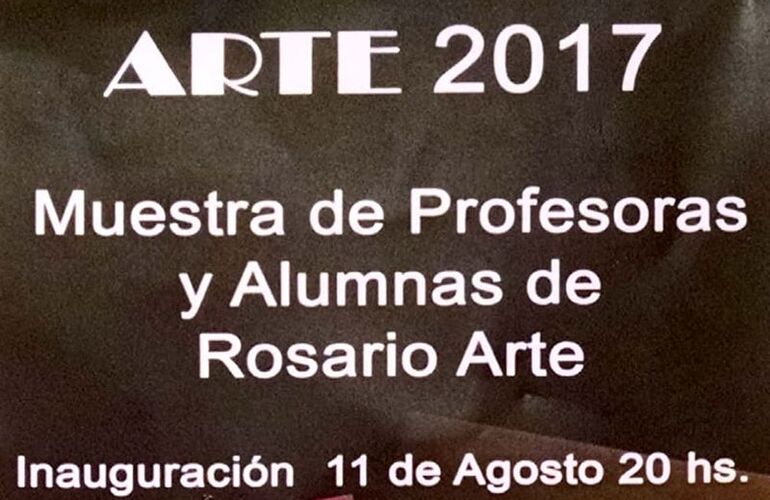 Imagen de En la Biblio: Muestra de profesoras y alumnas de Rosario Arte