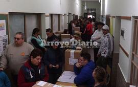 Son 8 las escuelas afectadas a las votaciones. Por primera vez se vota en el Santa María Goretti.
